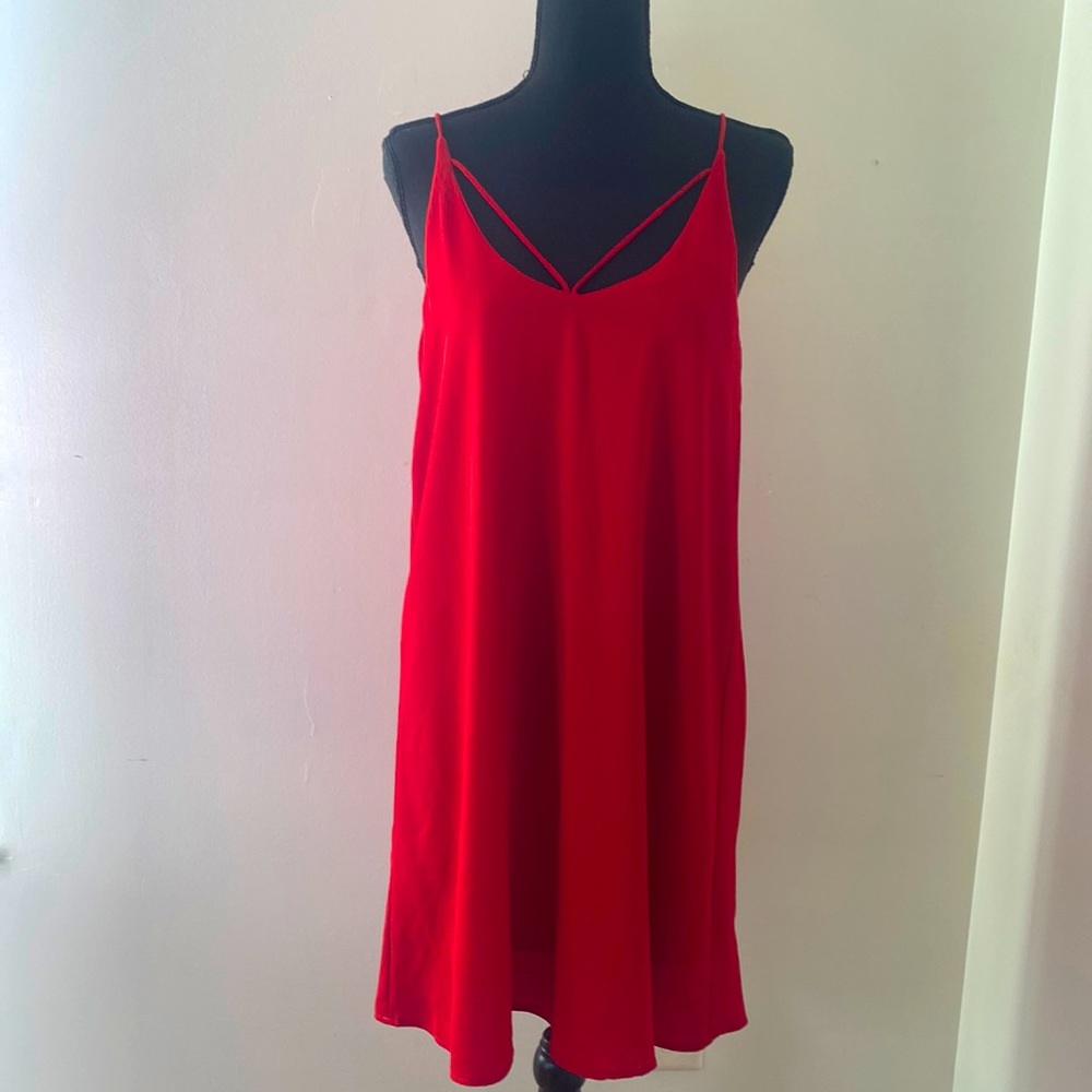 Cute red dress